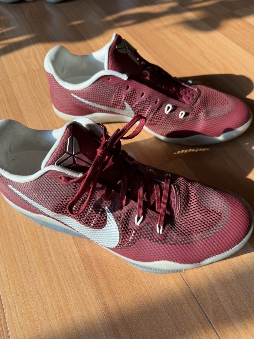 Nike Kobe 11 TB Team Red Metallic Silver Men’s 13.5